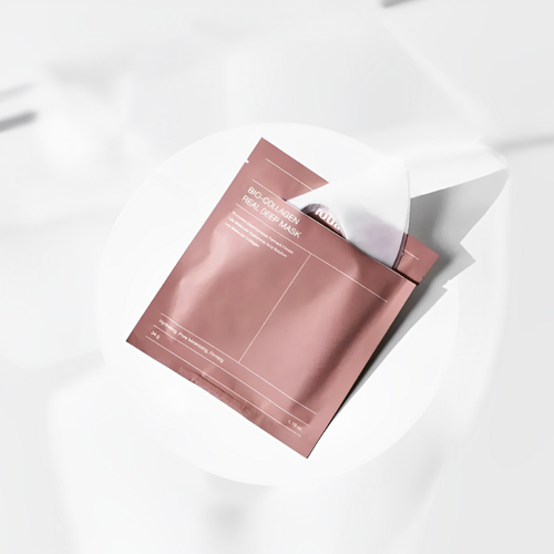 Masque Collagène rejuvenating face mask in elegant packaging with hydrating ingredients.